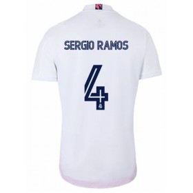 Fußballtrikots Real Madrid Sergio Ramos 4 2020-2021 Kurzarm Heimtrikotsatz kaufen